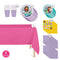 PARTY EXPERT Kids Birthday Gabby's Dollhouse Basic Tableware Birthday Party Supplies Kit 723824706