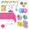 PARTY EXPERT Kids Birthday Gabby's Dollhouse Standard Birthday Party Supplies Kit, 8 Guests