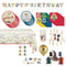 PARTY EXPERT Kids Birthday Harry Potter Standard Birthday Party Supplies Kit, 8 Guests