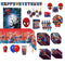 PARTY EXPERT Kids Birthday Marvel Spider-Man Ultimate Birthday Party Supplies Kit
