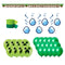 PARTY EXPERT Kids Birthday Minecraft Basic Decoration Party Supplies Kit, 8 Guests
