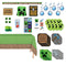PARTY EXPERT Kids Birthday Minecraft Ultimate Birthday Party Supplies Kit, 8 Guests