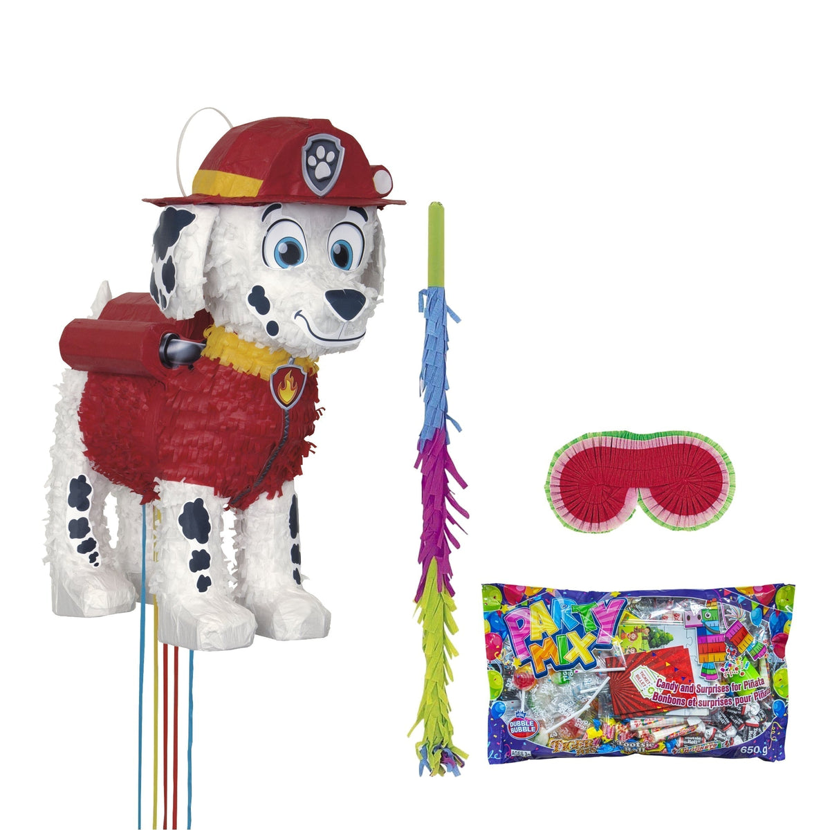 PARTY EXPERT Kids Birthday Paw Patrol Piñata Birthday Party Kit