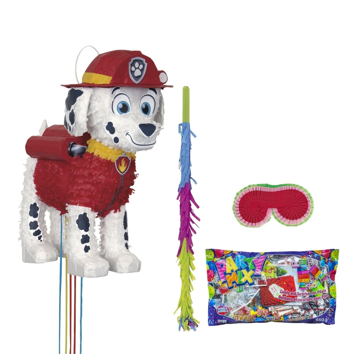 PARTY EXPERT Kids Birthday Paw Patrol Piñata Birthday Party Kit