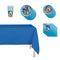 PARTY EXPERT Kids Birthday Sonic Basic Tableware Birthday Party Supplies Kit, 8 Guests