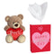 Party Expert Kids Birthday Valentine's Day Big Brown Teddy Bear Gift Combo