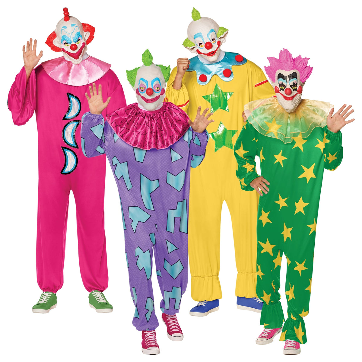 PARTY EXPERT Killer Klown Group Costumes 759452954