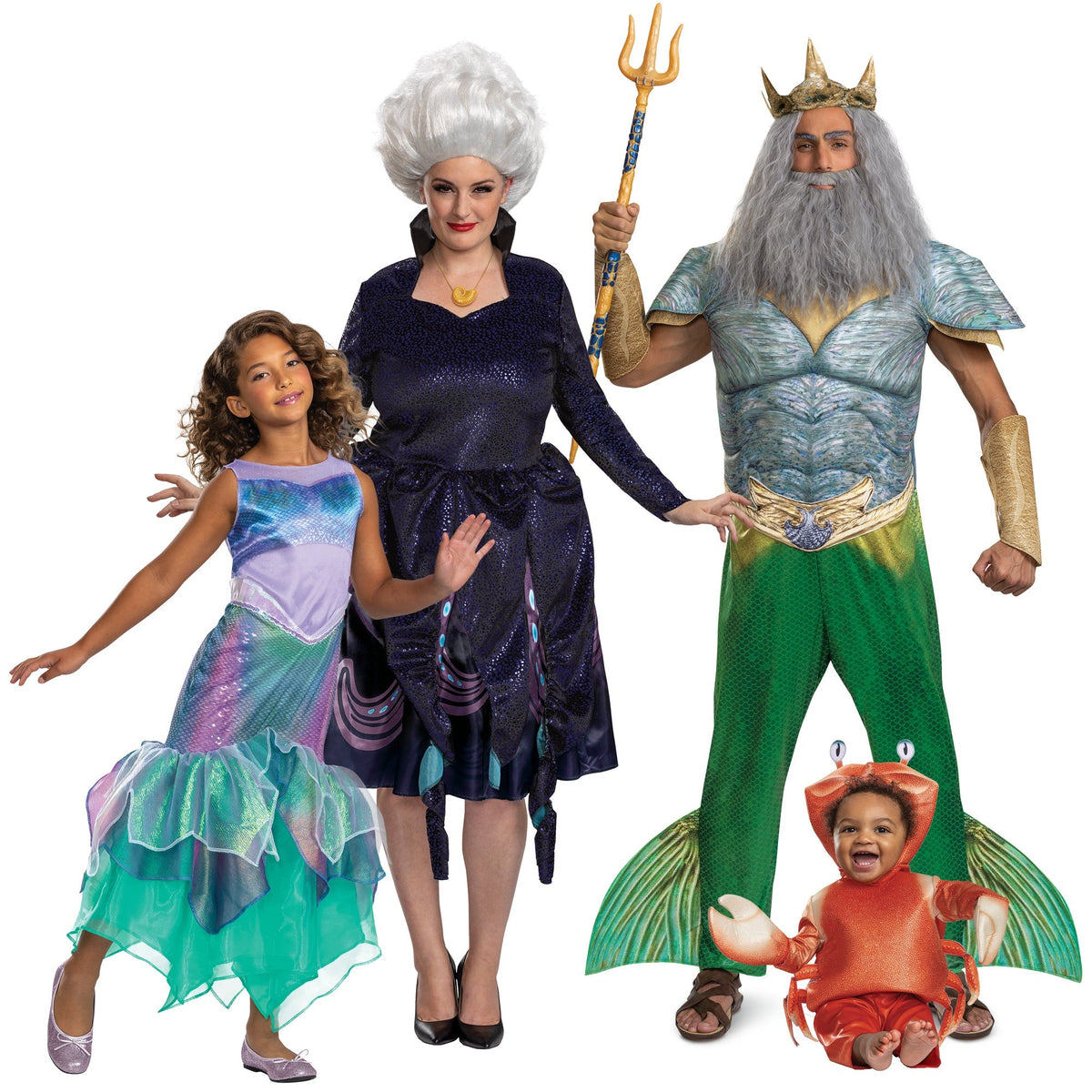 Party Expert Little Mermaid Family Costumes 717413148