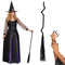 PARTY EXPERT Midnight Witch Dress Costume Kit for Adults