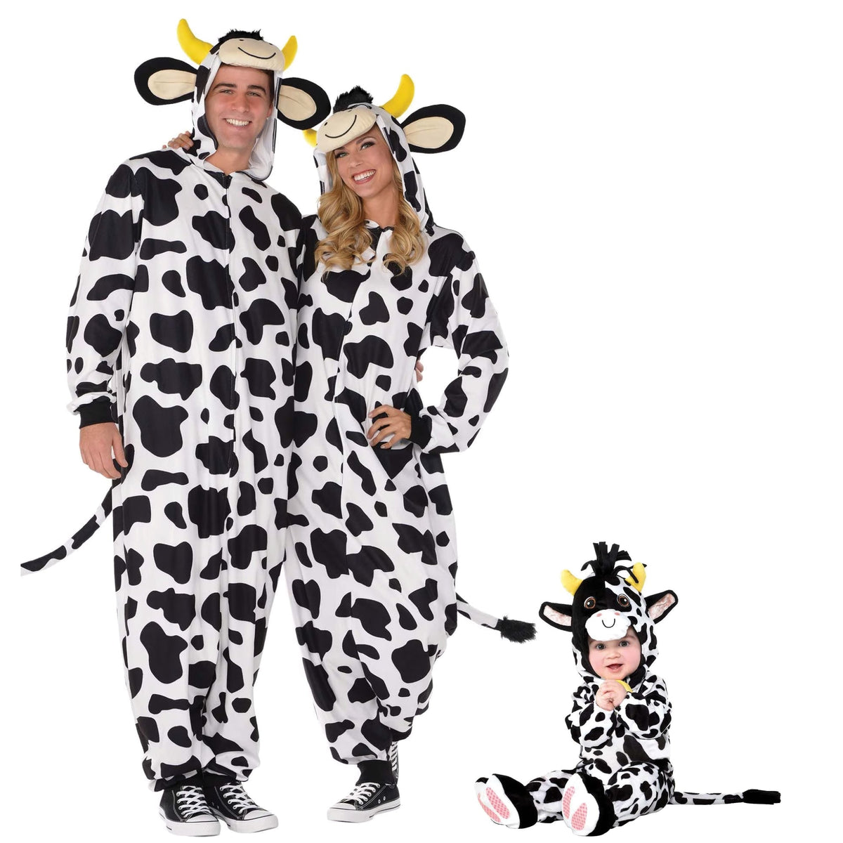 Party Expert Mommy and Me Cow Costumes