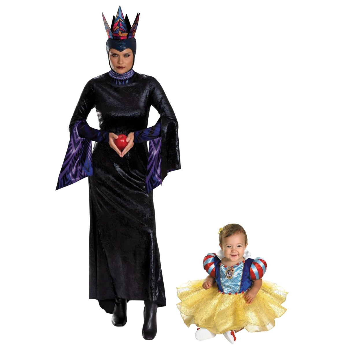 PARTY EXPERT Mommy and Me Evil Queen and Snow White Costumes 761102890