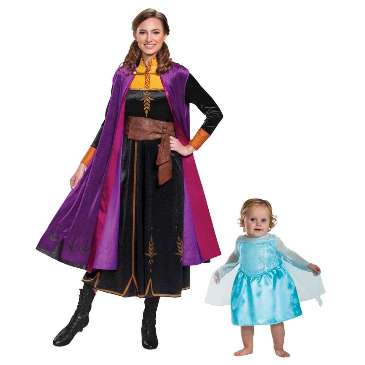 PARTY EXPERT Mommy and Me Frozen Costumes 761259674