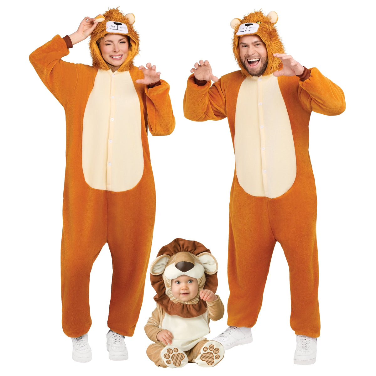 PARTY EXPERT Mommy and Me Lion Costumes 761095292