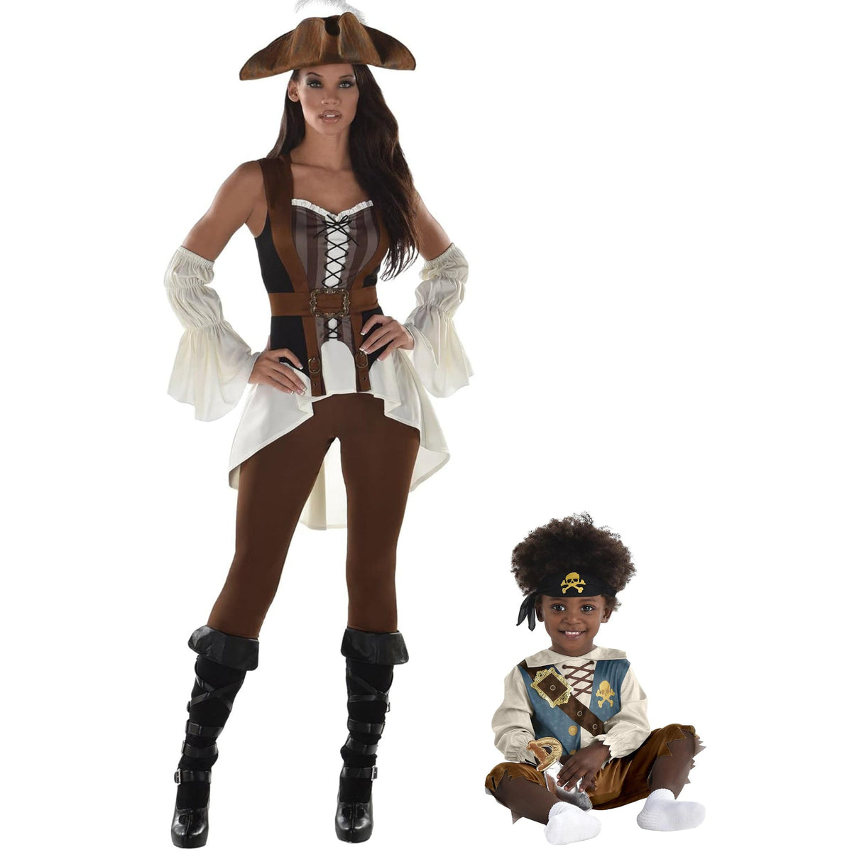 Party Expert Mommy and Me Pirates Costumes