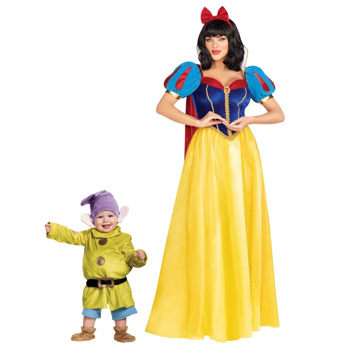 PARTY EXPERT Mommy and Me Snow White and Dopey Costumes 761093001