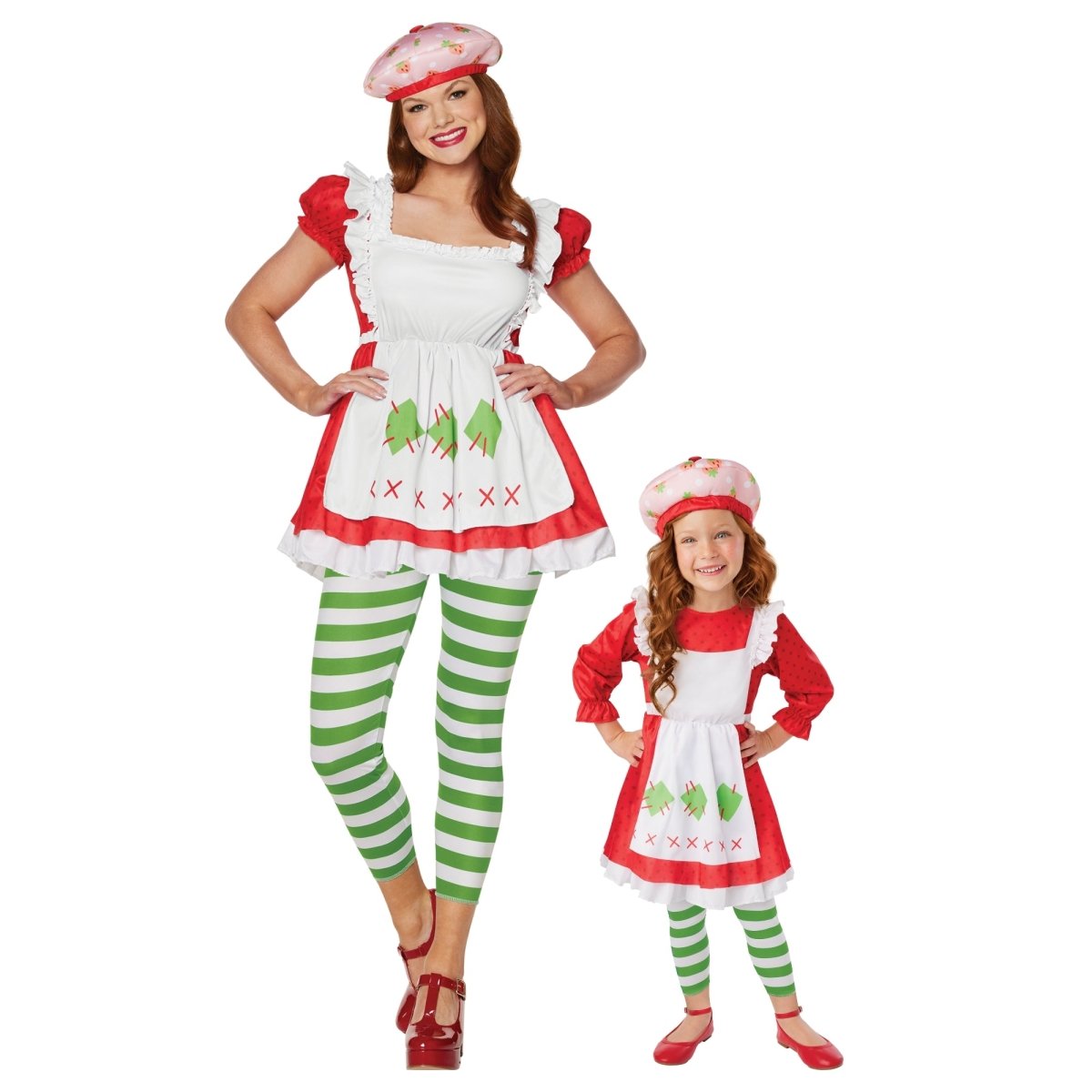 PARTY EXPERT Mommy and Me Strawberry Shortcake Costumes 761098599