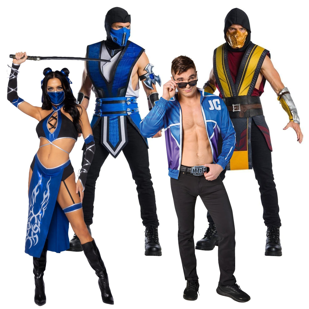 PARTY EXPERT Mortal Kombat Group Costumes 759463456