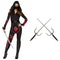 PARTY EXPERT Ninja Warrior Costume Kit for Adults