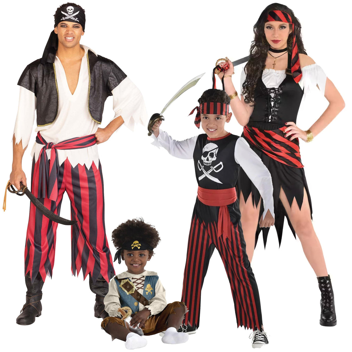 Party Expert Pirate Family Costumes 715650355