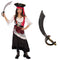PARTY EXPERT Pirate of the Sea Dress Costume Kit for Kids