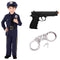 PARTY EXPERT Police Officer Costume Kit for Kids