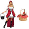 PARTY EXPERT Red Riding Hood Costume Kit for Adults