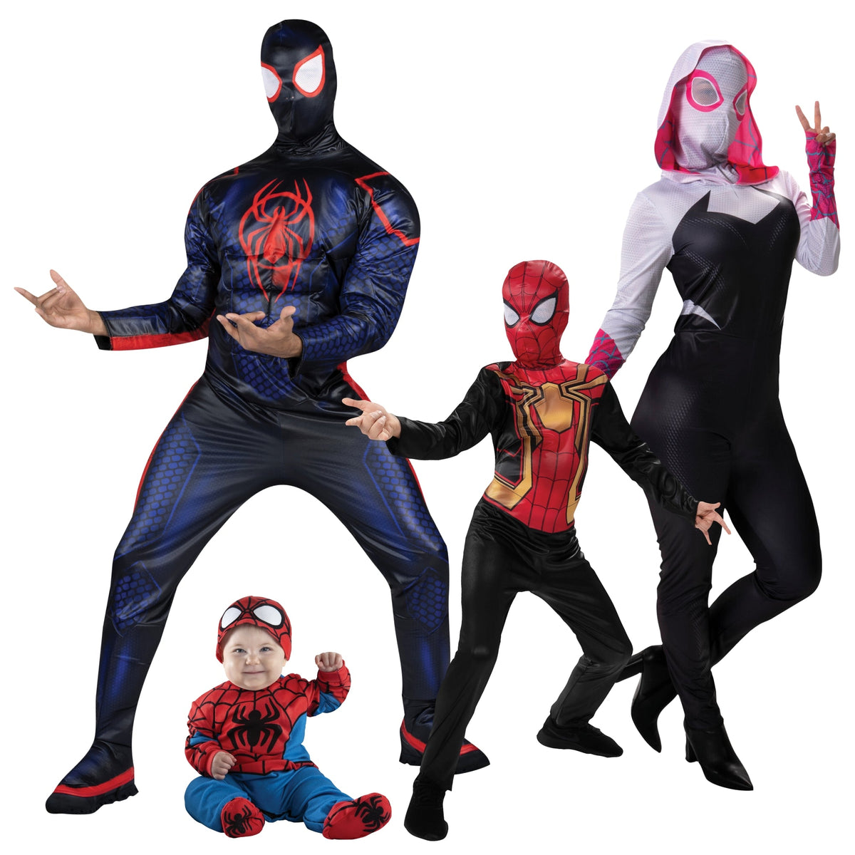 PARTY EXPERT Spider-Man Family Costumes 717426090