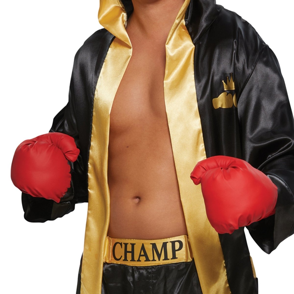 PARTY EXPERT Sports Theme Boxing Gloves Costume Accessories, 1 Count 840482507143