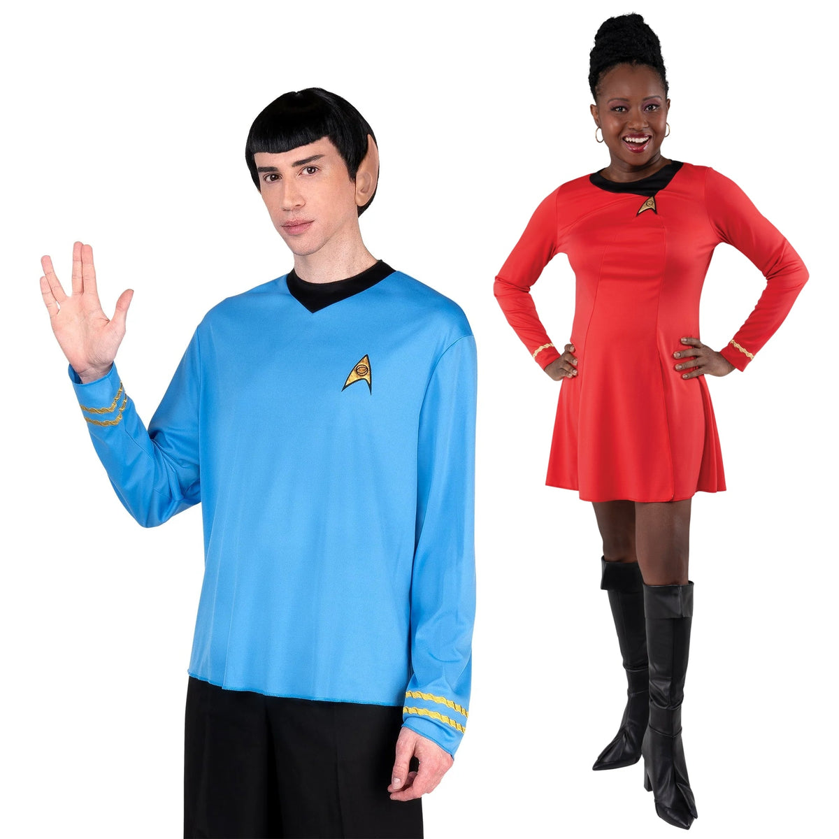 PARTY EXPERT Star Trek Couple Costumes 761027333