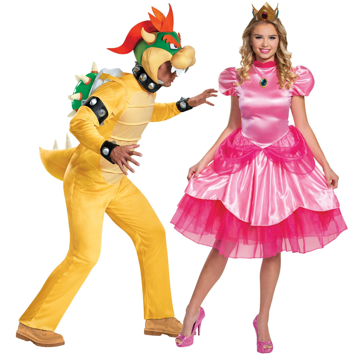 Party Expert Super Mario Couple Costumes