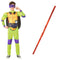 PARTY EXPERT Teenage Mutant Ninja Turtles Donnie Costume Kit for Kids