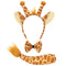 PARTY PLAY LIMITED Costume Accessories Giraffe Accessory Kit for Adults 840482501936