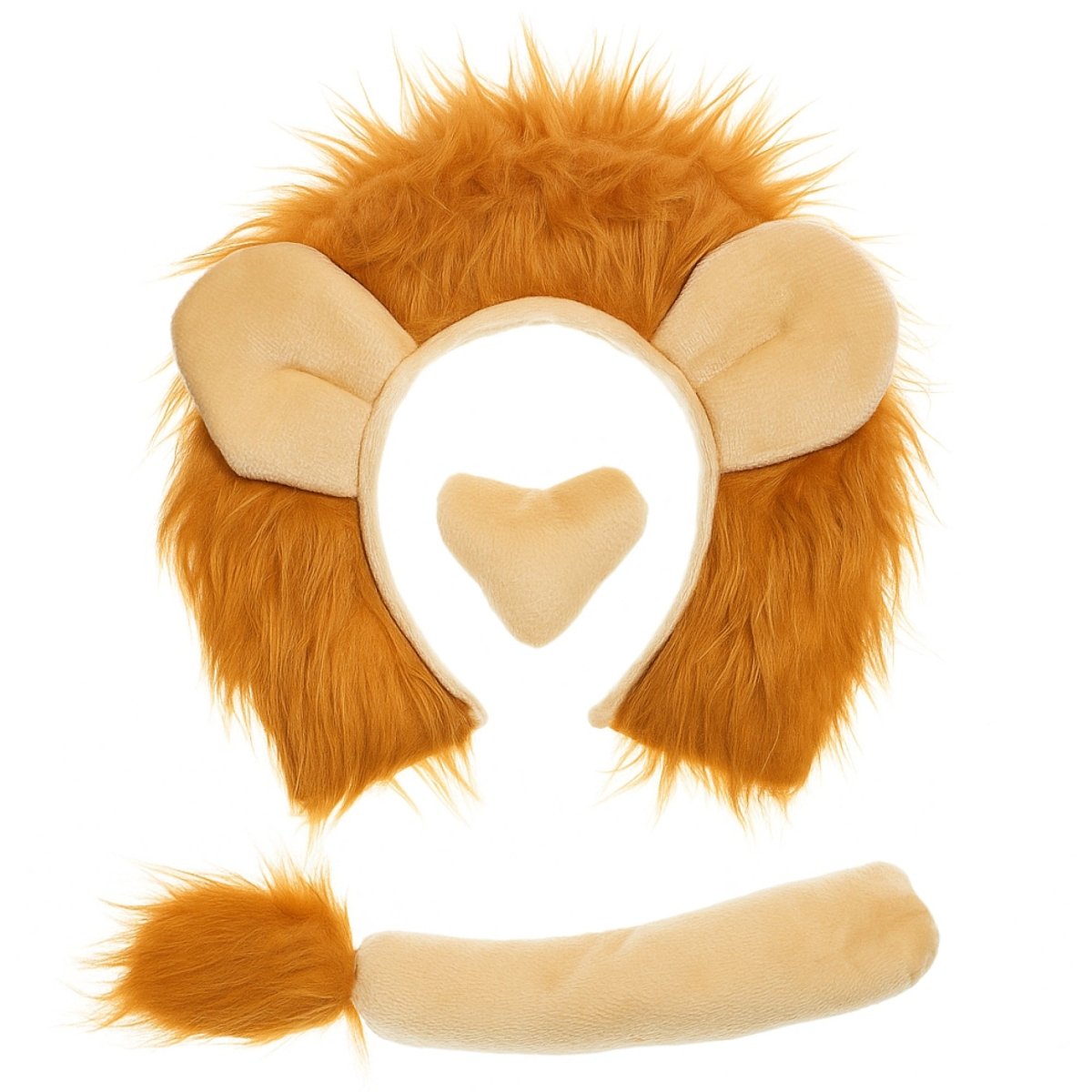 PARTY PLAY LIMITED Costume Accessories Lion Accessory Kit for Adults 840482502070