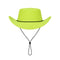 PARTY PLAY LIMITED Costume Accessories Neon Green Cowboy Hat for Adults 850023088796