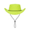 PARTY PLAY LIMITED Costume Accessories Neon Green Cowboy Hat for Adults 850023088796