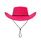 PARTY PLAY LIMITED Costume Accessories Neon Pink Cowboy Hat for Adults 850023088802