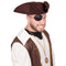PARTY PLAY LIMITED Costume Accessories Pirate Classic Tricorn Hat for Adults 850023088826