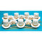 PARTY TIME MFG New Year Gold Showcase Happy New Year Party Kit for 50 People, 125 Count 010372342509