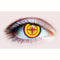 PRIMAL CONTACT LENSES Costume Accessories Power Demon Yellow Contact Lenses, 3 Month Usage 628153228234