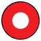 PRIMAL CONTACT LENSES Costume Accessories PRIMAL® Blood Eyes - Red and Black Coloured Contact Lenses, 3 months usage 628153229071