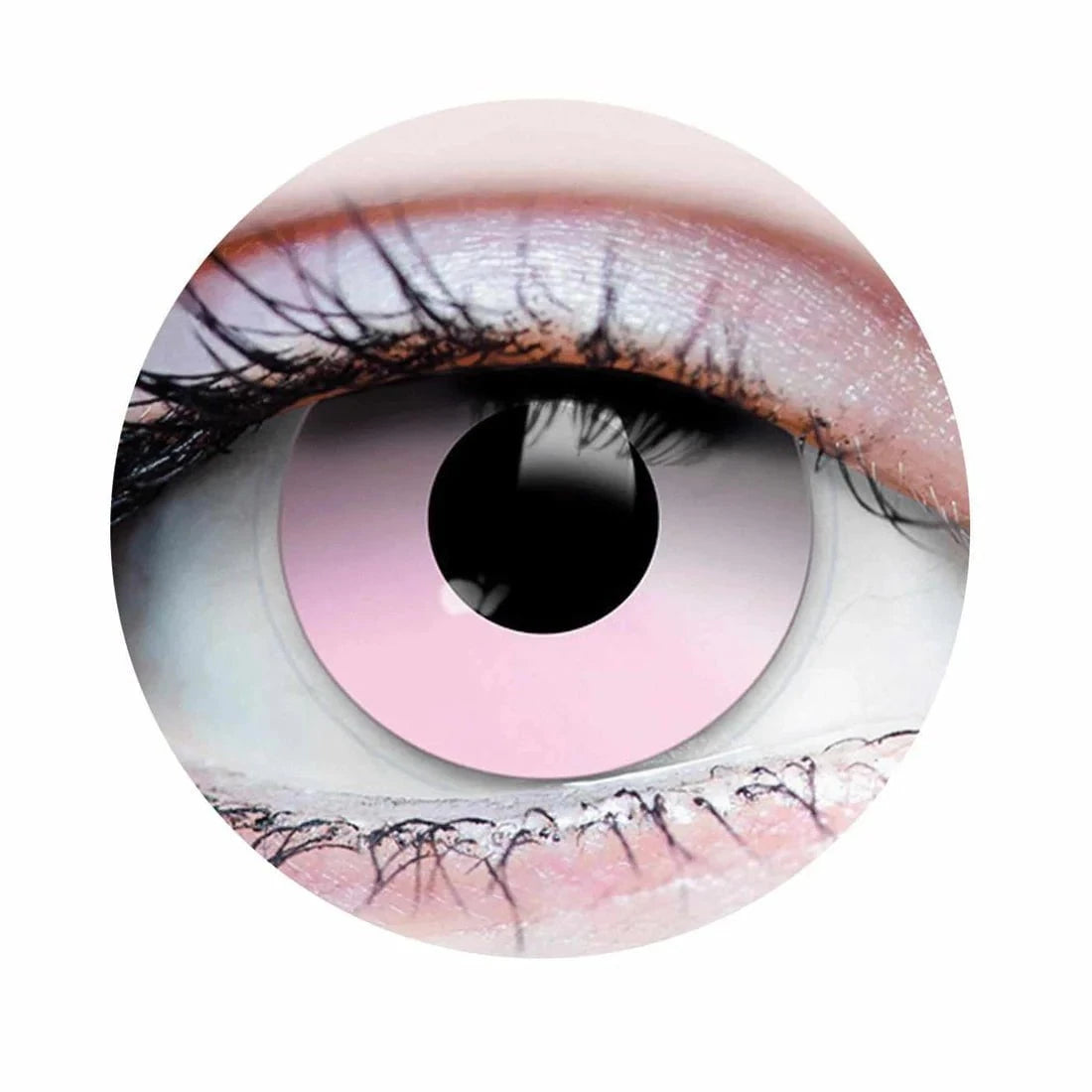 PRIMAL CONTACT LENSES Costume Accessories PRIMAL® Cotton Candy - Pink Coloured Contact Lenses, 3 months usage 628153229095