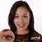PRIMAL CONTACT LENSES Costume Accessories PRIMAL® Crystal Hazel - Frosted Hazel Coloured Contact Lenses, 3 Month Usage 628153226124