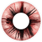 PRIMAL CONTACT LENSES Costume Accessories PRIMAL® Doom - Red, Black, White Coloured Contact Lenses, 3 months usage 628153229552