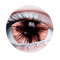 PRIMAL CONTACT LENSES Costume Accessories PRIMAL® Doom - Red, Black, White Coloured Contact Lenses, 3 months usage 628153229552