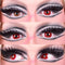 PRIMAL CONTACT LENSES Costume Accessories PRIMAL® Evil Eyes - Red Coloured Contact Lenses, 3 months usage 628153228074