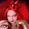 PRIMAL CONTACT LENSES Costume Accessories PRIMAL® Hellraiser II - White and Red Coloured Contact Lenses, 3 months usage 628153229057