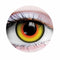 PRIMAL CONTACT LENSES Costume Accessories PRIMAL® Mad Hatter - Orange and Yellow Coloured Contact Lenses, 3 months usage 628153228944