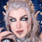 PRIMAL CONTACT LENSES Costume Accessories PRIMAL® Night King - White and Blue Coloured Contact Lenses, 3 months usage 628153229675
