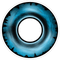 PRIMAL CONTACT LENSES Costume Accessories PRIMAL® Piranha I - Blue Coloured Contact Lenses, 3 months usage 628153229194