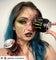 PRIMAL CONTACT LENSES Costume Accessories PRIMAL® Raven - Yellow Coloured Contact Lenses, 3 Month Usage 628153227992